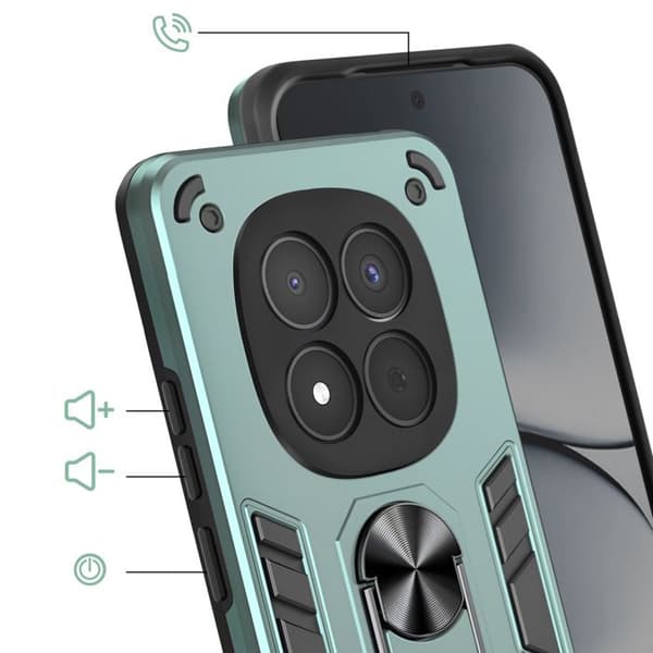 Fodral för Redmi Note 15 Pro 5G med Grön Magnetring