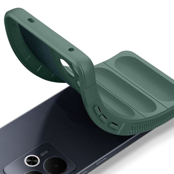 Coque för Realme 14T Stötsäker Silikon Grön