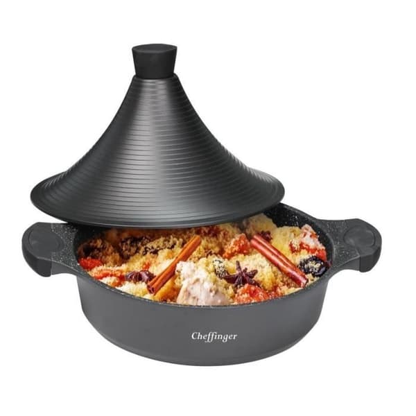 Cheffinger - Tagine 28cm - Svart