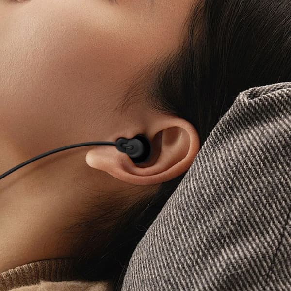 Sovhörlurar Lightning för iPhone / iPad med Bluetooth och mikrofon LinQ Svart