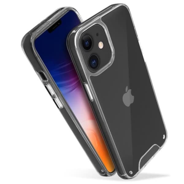 Coque - AVIZAR - iPhone 12 - Antichock - Transparent - Samling Kristall