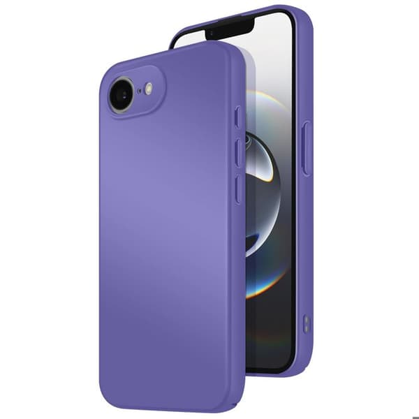Silicone Soft-Touch-skal för iPhone 17e – Lila