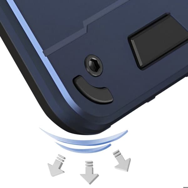 Skyddsfodral för Redmi Note 15 Pro 5G med Blå Magnetring
