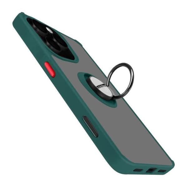 Coque - AVIZAR - iPhone 16 Pro Max - Stöttålig - Transformabelt hållband - Grön