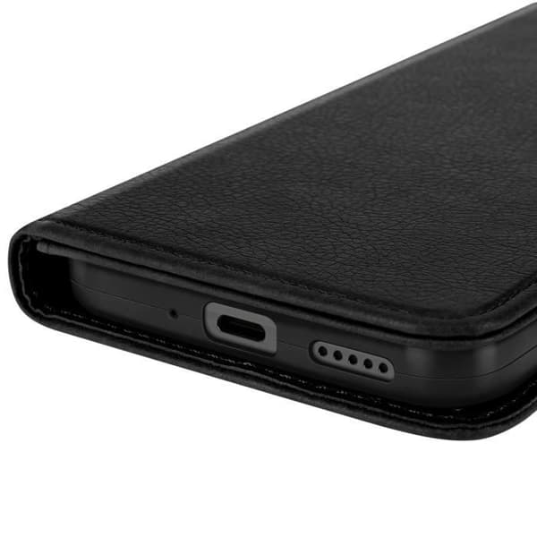 Fodral för OnePlus 7T Fällbart Plånbok och Videostöd Svart