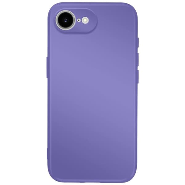 Silicone Soft-Touch-skal för iPhone 17e – Lila