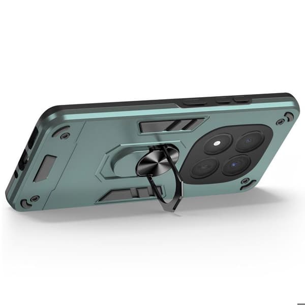 Fodral för Redmi Note 15 Pro Plus med Grön Magnetring