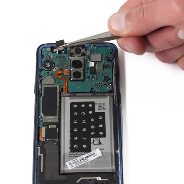 Frontkamera för Samsung Galaxy S9 Plus Frontlinsmodul + anslutningskabel