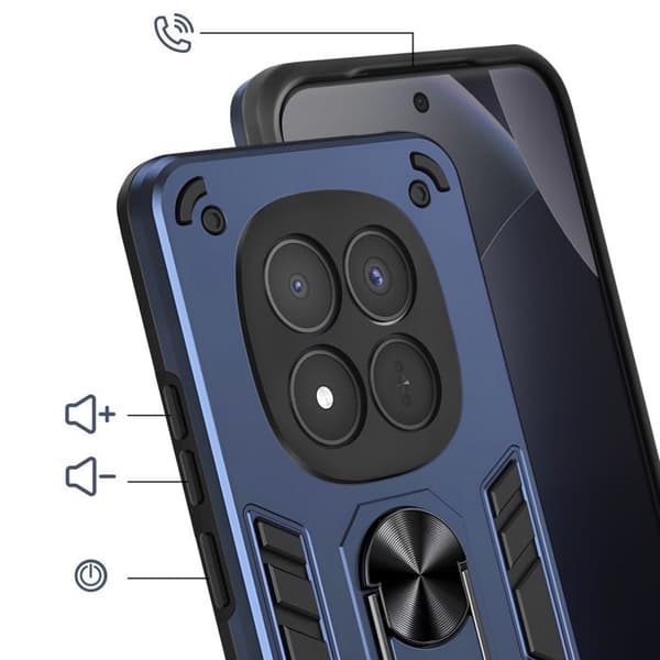 Skyddsfodral för Redmi Note 15 Pro Plus med Blå Magnetring