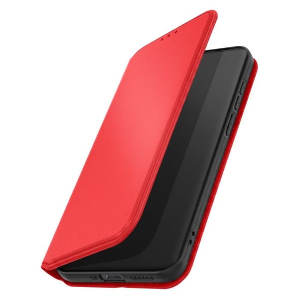 Magnetiskt Flipfodral för Redmi Note 14 Pro / 14 Pro Plus Classic Edition Röd