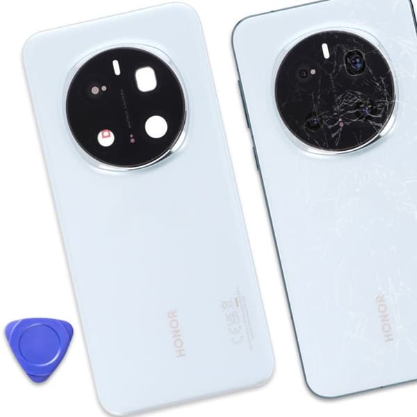 Bakre glas - Honor - Magic 7 Pro - Original - Blå - Service Pack