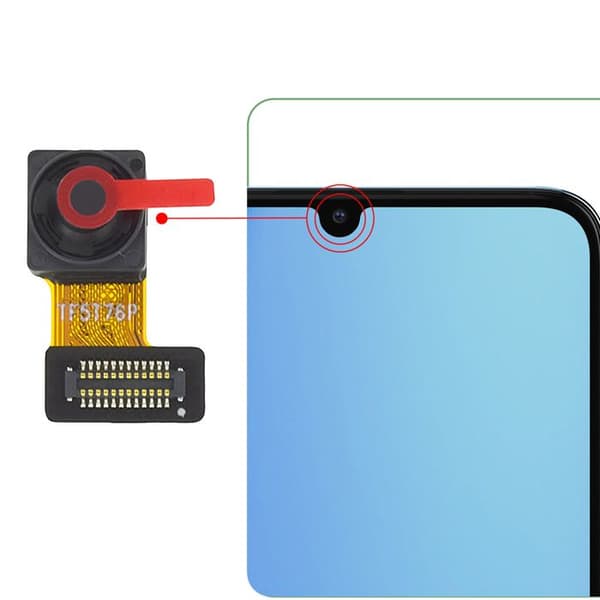 Framkamera för Realme Note 60 Selfie Sensor 5MP Svart