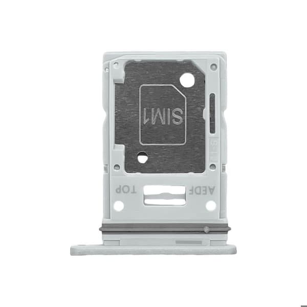 Simfack för Galaxy A54 Dubbel Nano Sim / MicroSD Samsung Vit