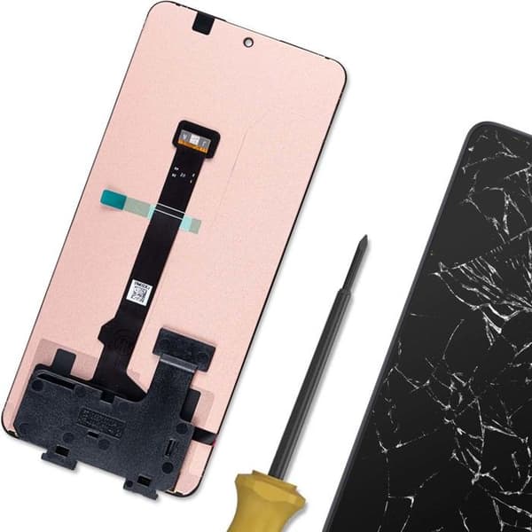 Full HD LCD and Touchscreen Compatible Xiaomi Poco F6 Replacement Black