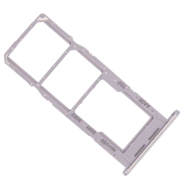 Dual Nano SIM / Micro-SD-kortfack för Galaxy A14 5G Silver