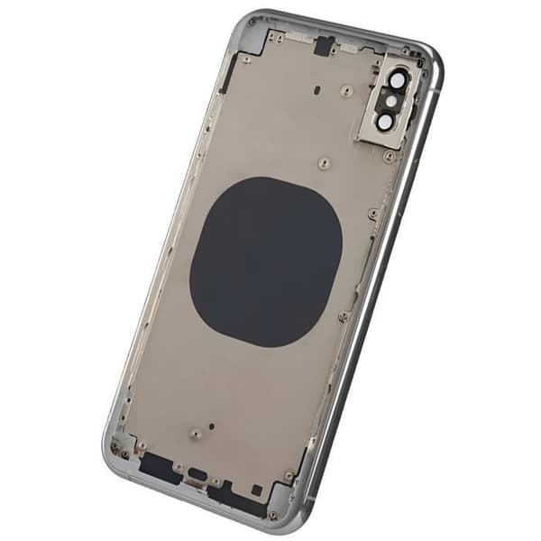 Chassi iPhone XS Max - AVIZAR - Grå - Bakglas för utbyte - 100 g - Estetisk reparation