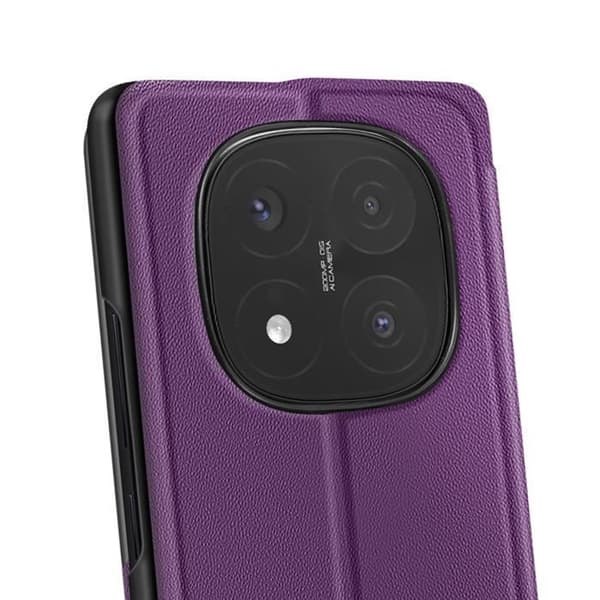 Smartphoneetui - Xiaomi - Redmi Note 14 Pro/Pro Plus - Lila - Stötsäker - Videostöd