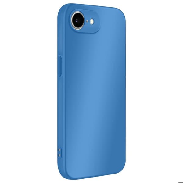 Siliconfodral för iPhone 17e Soft-Touch finish Fast Cover – Blå