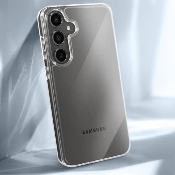 Coque - Samsung Galaxy S24 FE - Hård - Stötsäker - Transparent