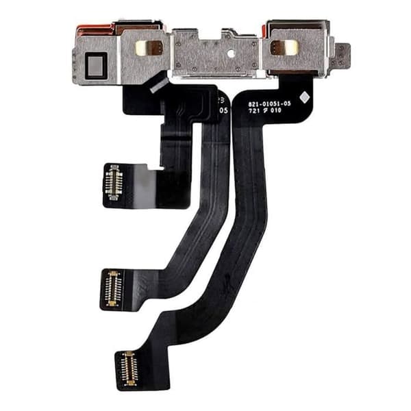 Frontkamera - AVIZAR - iPhone X - Svart - Selfiesensor