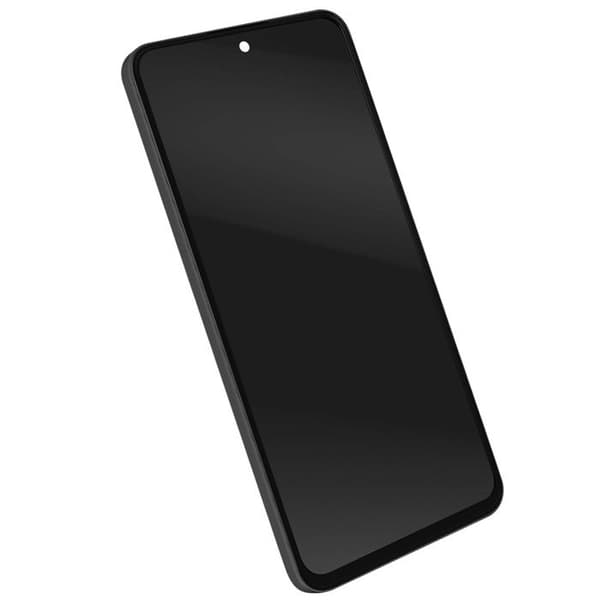Full LCD Touchscreen for Honor 200 Smart with Integrated Black Chassis