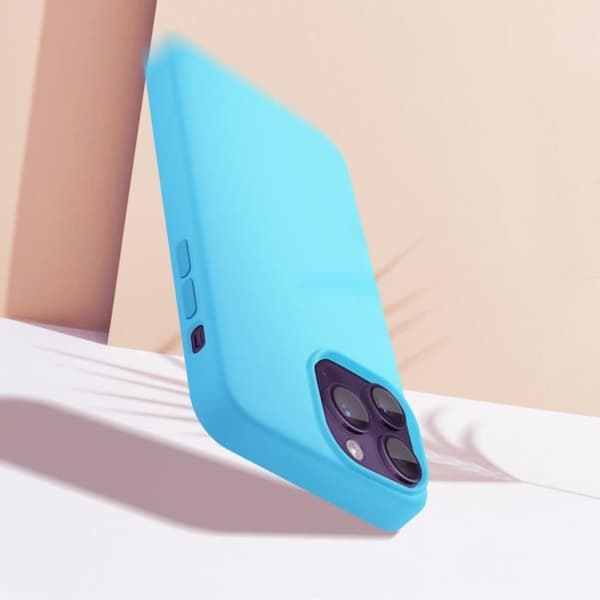 Skyddsskal - Moxie - iPhone 14 Pro Max - Semi-stivt - Mikrofiberfoder - Matt soft-touch yta