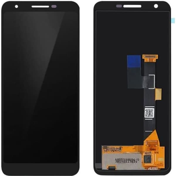 LCD-skärm Google Pixel 3A med Original Touch Black - GOOGLE - 5,5 tum - Android