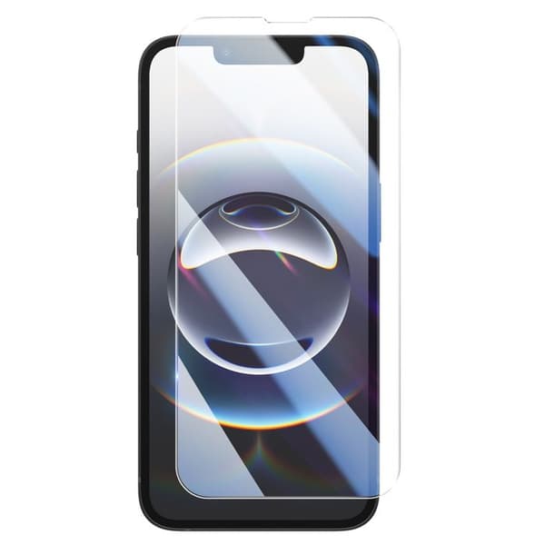 Härdat glas för iPhone 16e, rep- och stötresistent, Mayaxess, transparent