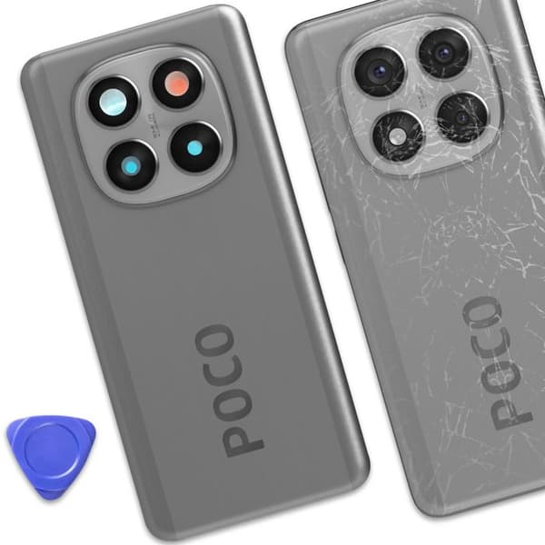 Batteri cache - Xiaomi Poco X7 - Original - Grå - Förenklad installation