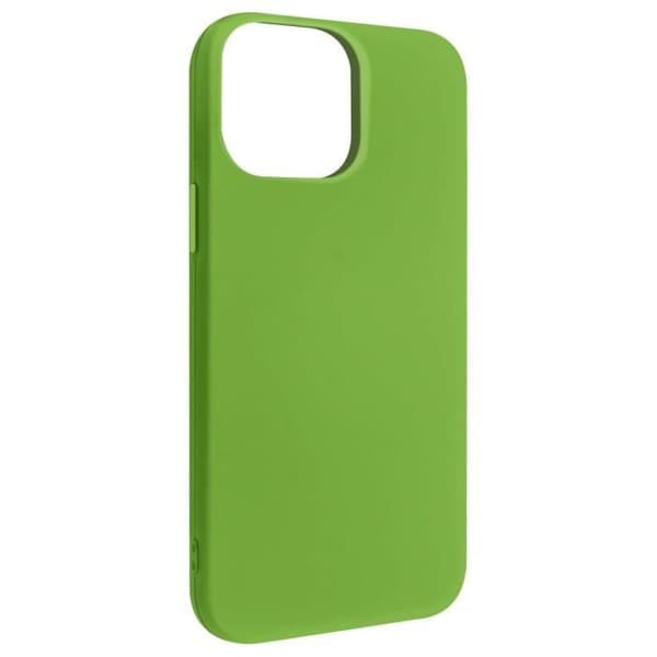Coque iPhone 14 Pro - Semi-rigid - Grön - Soft-touch - Effektivt skydd