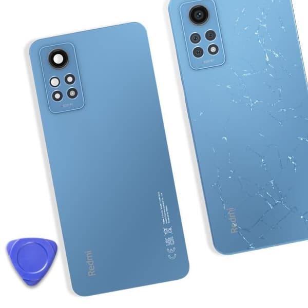 Batterilock för Xiaomi Redmi Note 12 Pro 4G Original Service Pack Xiaomi Light Blue