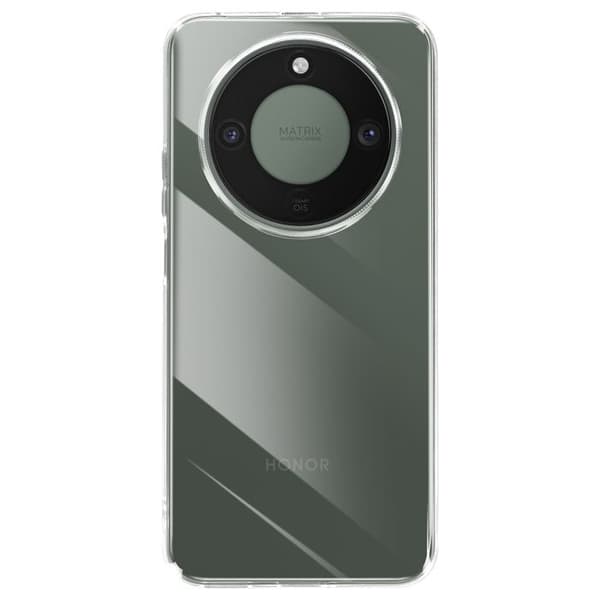 Siliconfodral för Honor Magic 8 Lite, Stötsäkert, Mayaxess Transparent
