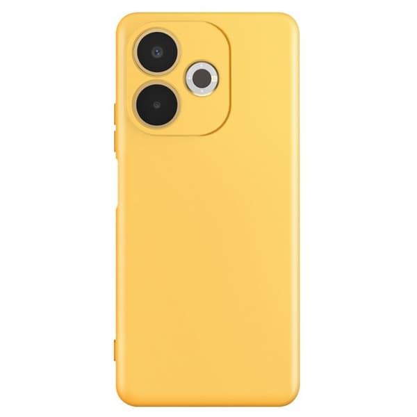 Coque för Oppo A5 Pro Skydd Silikon Soft-Touch Gul