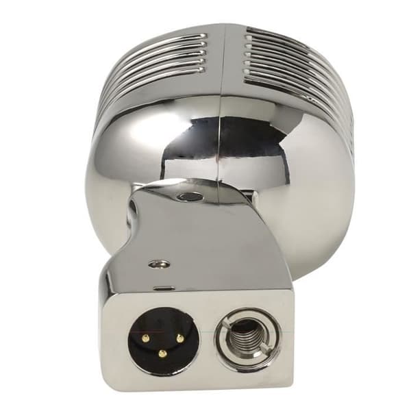 Alecto UDM-60 - Retro mikrofon, krom