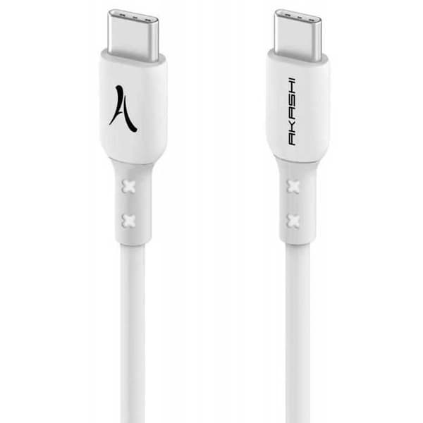 USB-kabel AKASHI ALTCABLTCTCWH