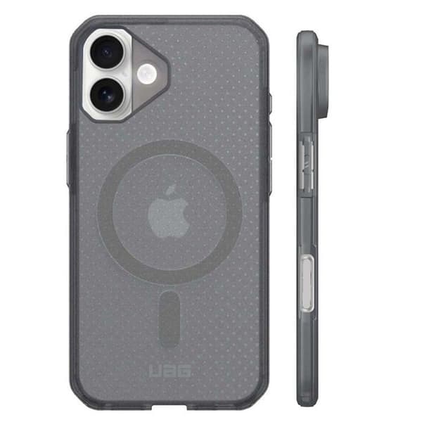 Coque för iPhone 17 Modell Dot MagSafe Ash Ultra Resistans UAG Grå