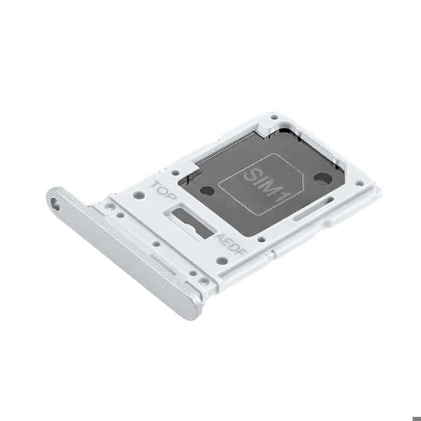 Simfack för Galaxy A54 Dubbel Nano Sim / MicroSD Samsung Vit