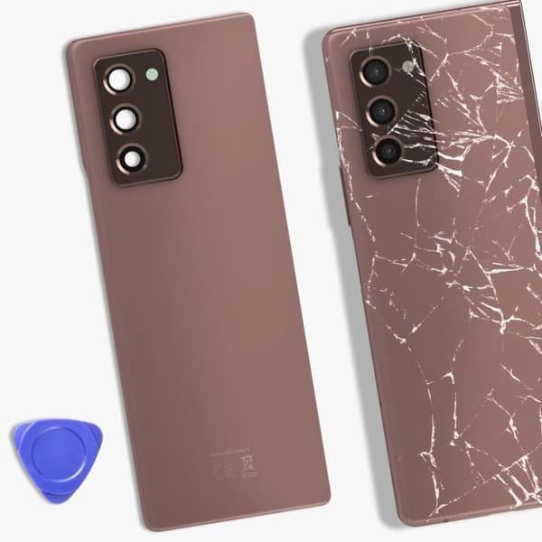 Bakpanel för Samsung Galaxy Z Fold 2 Original Service Pack Samsung Brons