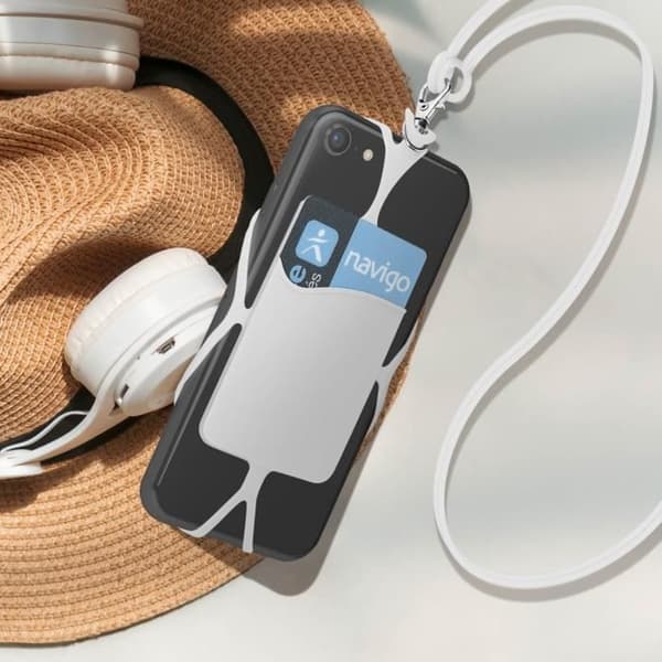 Coque Cordon - AVIZAR - Universell - Silikon - Vit - Mjuk