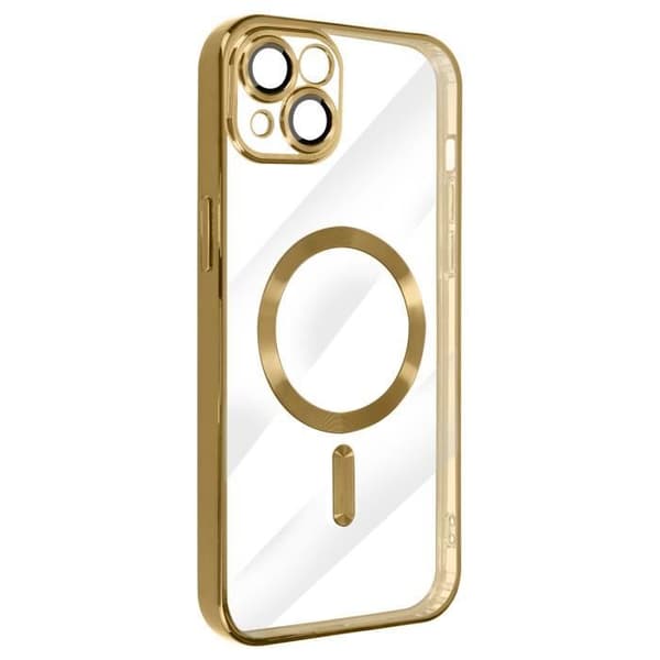 Coque - Apple - iPhone 14 Plus - Silikon - Guld - Kompatibel med MagSafe