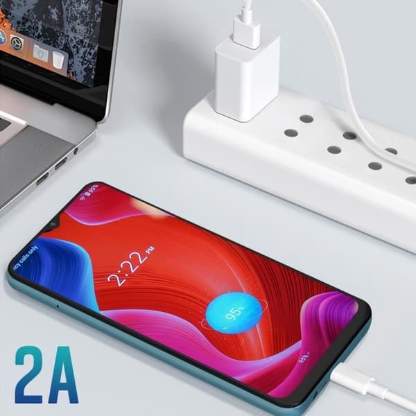 USB-kabel - Realme - Micro-USB - 2A - 1m - Laddning och synkronisering