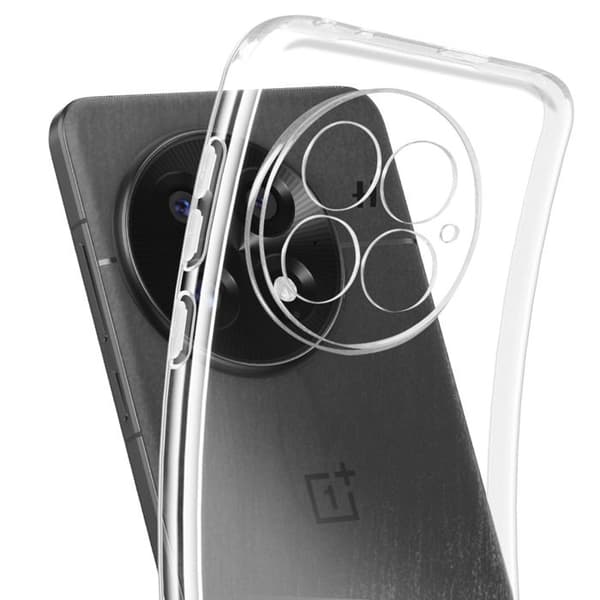 Coque - OnePlus 13 - Flexibelt silikon - Transparent - Stötsäker