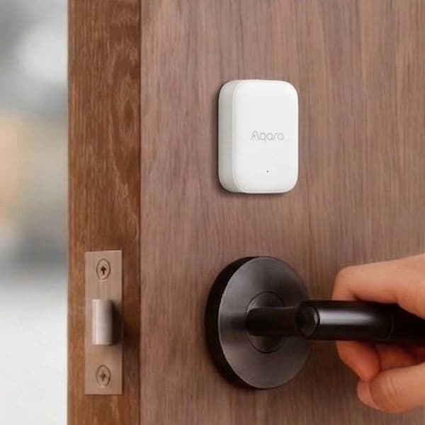 Aqara Vit Multi-State Sensor P100 för Öppnings- och Vibrationdetektering Ultra Precise
