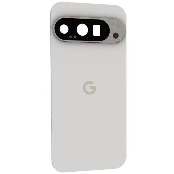 Bakstycke för Google Pixel 9 Pro Original Service Pack Google Vit
