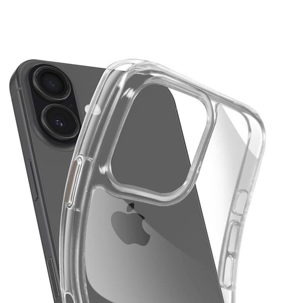 Skydd - iPhone 17 - Enviro Transparent - Stötabsorption - Förhöjda Kanter