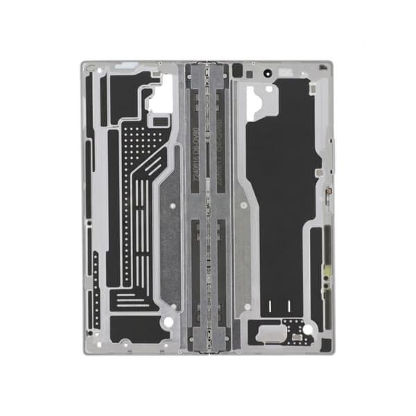 Originalt Centralt Chassi för Galaxy Z Fold 6 Service Pack Samsung Grå