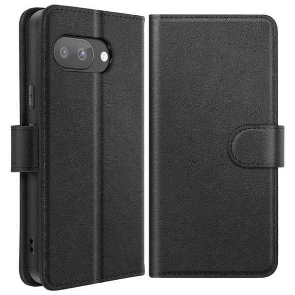Smartphonefodral - Google - Pixel 9a - Svart - Plånbok - Videostöd