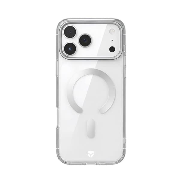 iPhone 17 Pro Max MagSafe Skal Kontur Metall Stötsäker 2m Premium FORCE CASE Grå