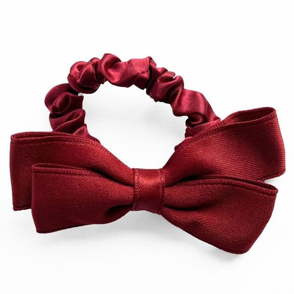 Chouchou - AVIZAR - Fluga - Satin - Röd - Elegant