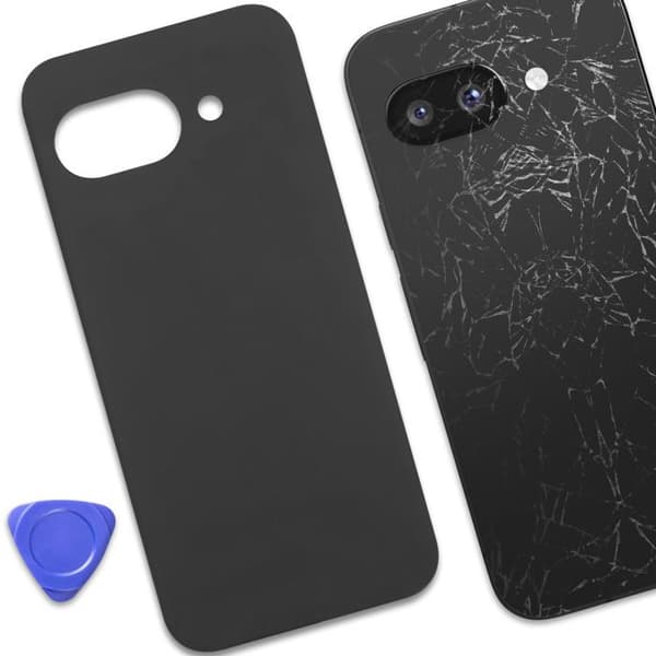 Ersättningsbaksida för Google Pixel 9A Svart